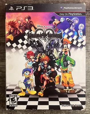 KINGDOM HEARTS HD 1.5 REMIX LIMITED EDITION PS3 - Includes 2.5 Game Disc • $49.99