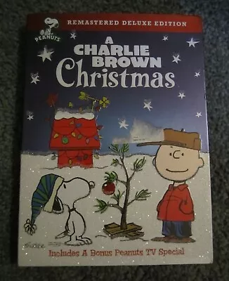 Peanuts Charlie Brown Christmas DVD Remastered Deluxe Edition FREE SHIPPING • $8