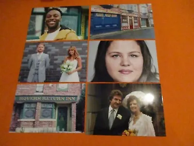 Ryan Russell Samia Ghadie Mikey North 6x4 Photograph Set. Tv Coronation Street • £4.50