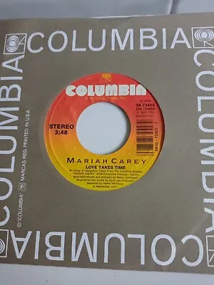 Mariah Carey - Love Takes Time (USA Columbia 38-73455) • $4.42