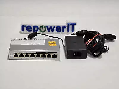 Ubiquiti US-8-60W 8-Port Gigabit Switch Non-PoE Grade B • $84.99