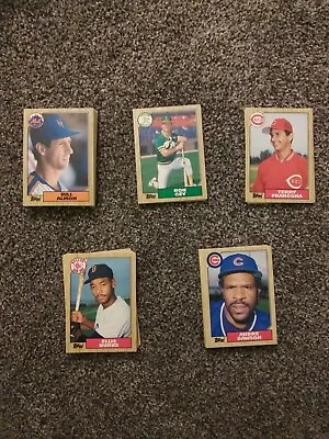 1987 Topps Traded - 40% Off With 4+ Cards - You Pick - Complete Your Set! • $0.99
