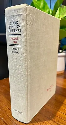 MARK TWAIN'S LETTERS Vol. 3 (1869) • $5