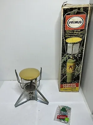 $29.99 • Buy Vintage Primus Model 100 Single Mantle Propane Camping Lantern W/ Original Box