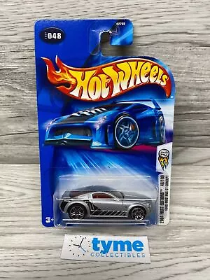 2004 Hot Wheels #48 First Editions 48/100 FORD MUSTANG GT CONCEPT Silver W/Pr5Sp • $11