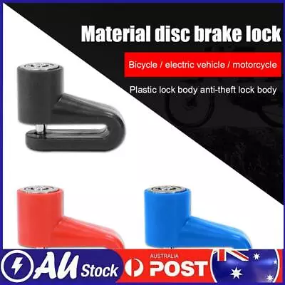 Electric Scooter Disc Brake Lock Keyless For Mountain Bike Wheels Locks For M365 • $9.79