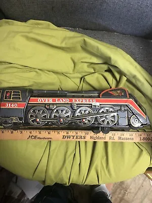 Vintage Overland Express Tin Train 3140 Masudaya Litho Japanese. • $14.99