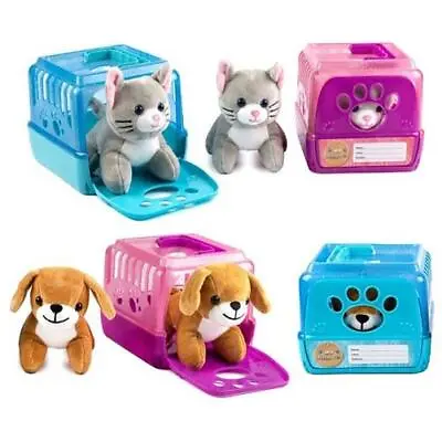 My Little Pet Carrier Kids Toy Dog Cat Christmas Gift Puppy In Pocket 18+ Months • £7.99