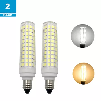 2pcs E11 LED Light Bulb 136-2835 SMD 110V~120V  Ceramic Light Equivalent 100W H • $15.18