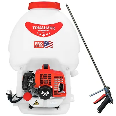 Backpack Sprayer 5 Gallon 450 PSI Pump Engine Irrigation Rod Pest Control Garden • $449.99