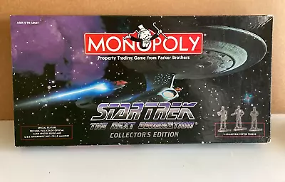 Vintage Monopoly Star Trek The Next Generation Collector's Edition • $24