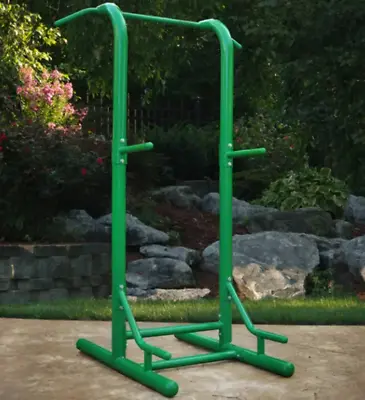 Outdoor Power Fitness Tower Stamina Green Products Steel Multi Use Sturdy Home • $389.71