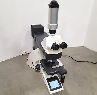 Leica DM4000M Digital Microscope With Motorized Z Axis 90-250VAC *No Eyepieces* • $6780