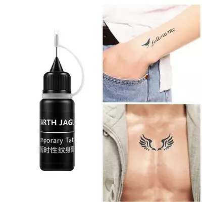 £3.38 • Buy Natural Herbal Henna Cones Temporary Tattoo Kit Black Paint Art Body Ink Best