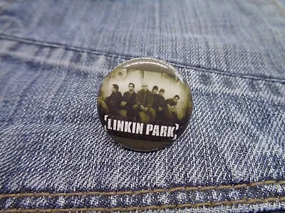 Official LINKIN PARK Pin Badge Button 25mm Band Merchandise Pop-Rock Music Logo • £1.99