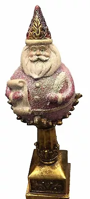 Mark Roberts Flemish Collection Santa Belsnickle Christmas Old World Glitter VTG • $44.99