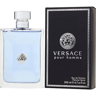 Versace Pour Homme Eau De Toilette Spray For Men 200 Ml 6.7 Ounce • $115.83