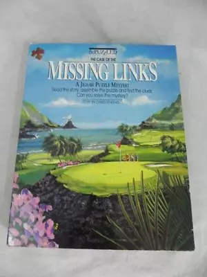 BePUZZLED The CASE OF THE MISSING LINKS A Jigsaw Puzzle Mystery GOLF Game 500pc • $12.98