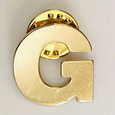 Letter G Name Pin Badge Rare Vintage Gift (R2) • $9.99