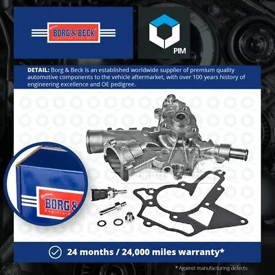 Water Pump Fits OPEL CORSA C D 1.2 00 To 14 Coolant B&B 024469102 1334145 New • £37.81