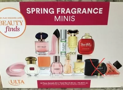 Ulta Beauty Finds Spring Fragrance ***12 Mini Perfume Bottles Set 2024 • $104.99