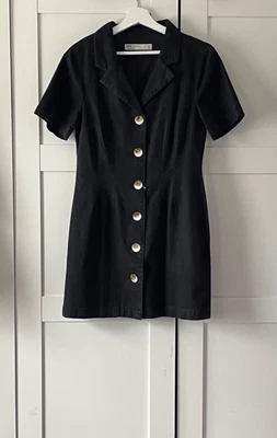 £10 • Buy Asos Denim Mini Dress Size 12