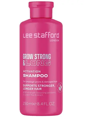 Lee Stafford Grow Strong & Long Activation Hair Growth Shampoo FAST FREE POSTAGE • £11.65