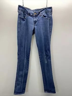 H&M Women’s Skinny Low Waist Blue Denim Jeans Size 27x32 • $11.90