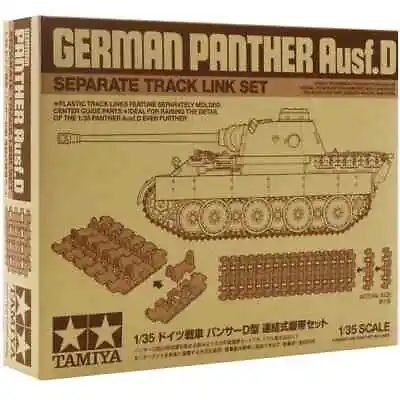 Tamiya 1/35 Track Links German Panther Ausf D Tank Add On Set 12665 • £24.99