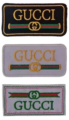 Stylish Embroidered Patch Iron On / Sew On Patch LOT Of 3 Pcs • $9.99