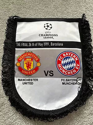 Manchester United Pennant 1999 European Champions • £6.50