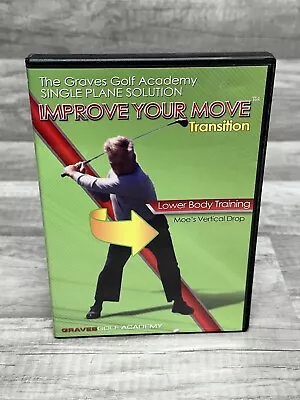 Improve Your Move - Lower Body Training DVD Graves Golf Academy Moe's Vertical • $9.95