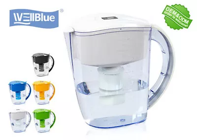 £24.99 • Buy Alkaline Water Filter Fridge Pitcher/Jug 3.5L  With Cartridge White UK Stock 