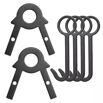 Target Stand Kit Shooting Target Hanging Hook Ar500 Steel Target Holder Diy Pipe • $34.22