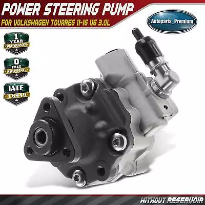 Power Steering Pump W/o Pulley For Volkswagen Touareg V6 3.0L TDI 7P6-422-154-A • $75.99