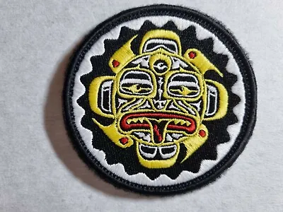 AZTEC Hook And Loop Sew On Patch Military AIRSOFT Logo Badge Embroidered  • £6