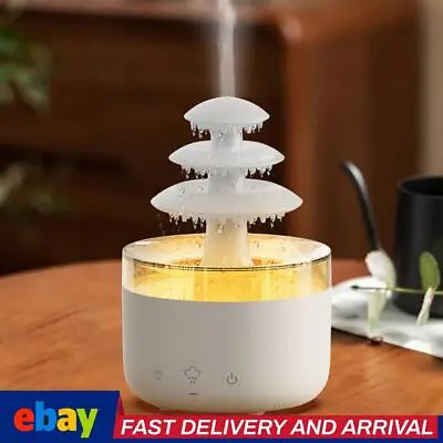 500ML Essential Oil Diffuser Multifunctional Rain Cloud For Home Bedroom Office • $48.28