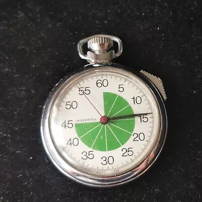 £59.99 • Buy Rare Ingersoll Yachtsman's Stop Watch Pocket Watch, Working / Repair