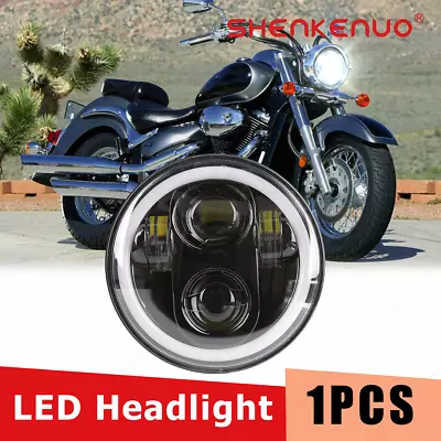 For Suzuki Boulevard M109R C90T M50 5.75 Inch 5 3/4 LED Headlight Hi-Lo DRL Lamp • $46.80