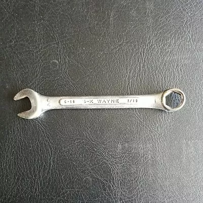 S-K Wayne 7/16  Combination Wrench 12 Point SAE C-14 USA  • $10.98