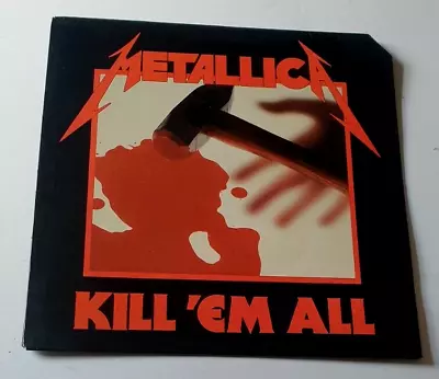 £9.70 • Buy Metallica~~kill 'em All~~1983~~american Press~~megaforce Records