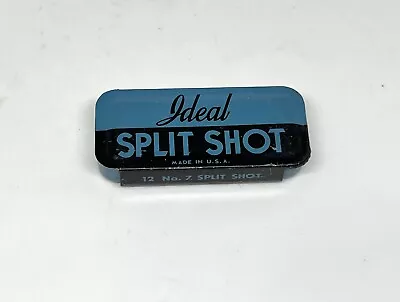 Vintage Ideal Split Shot Sinker Tin • $0.99