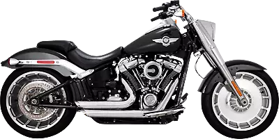 Vance & Hines Chrome Shortshots Staggered Exhaust 2018-2023 Harley Softail FLFBS • $849.99