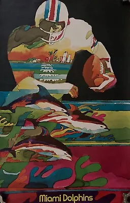 Miami Dolphins Vintage 1968 NFL Team Poster • $149