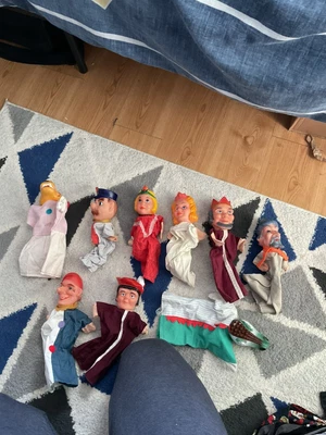 £20 • Buy Vintage Punch And Judy Hand Puppets, 1960’s?