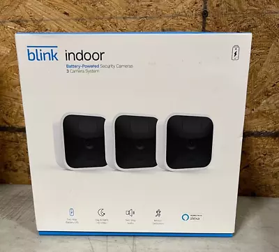 Blink Indoor (2nd Generation) Security Camera - 3 Camera Kit • $115