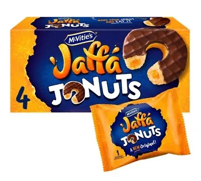£9.85 • Buy Mcvities Jaffa Cakes Jonuts Biscuits 4 Pack X 2
