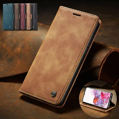 $14.44 • Buy For Samsung S20 Ultra Note10 Plus S10 S9 S8 Flip Leather Wallet Phone Case Cover