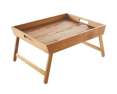 Tray With Folding Legs Serving Table Breakfast Lap Sofa Over Bed • £15.99