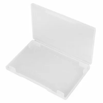 £2.30 • Buy Business Card Box Case Clear Plastic ID Pocket Holder Wallets UK Manufactured